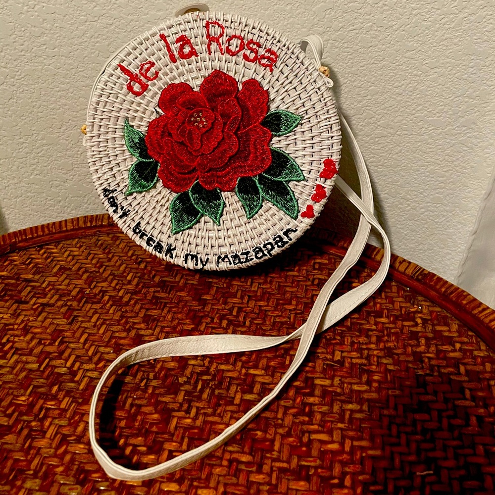 De La Rosa Mazapán purse handmade